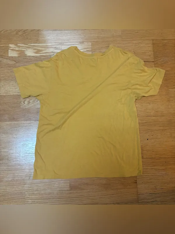 Daydreamer Mustard Johnny Cash Coastal Cowgirl Boho Preppy Slouchy Graphic Tee S - Image 6