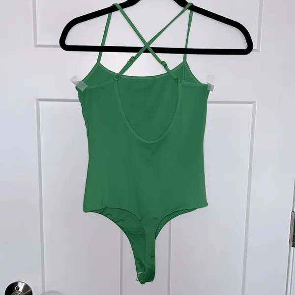 Klassy Network Strappy Open Back Bramisuit - Image 2