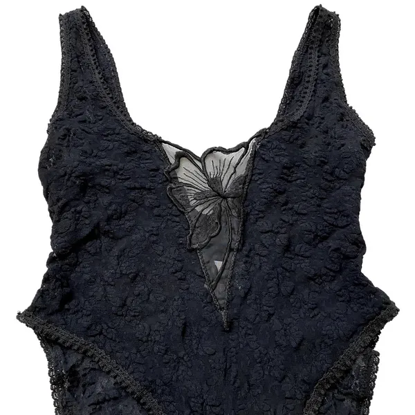 Vintage 60’s Alana Gale Lace Bodysuit Lingerie Intimates - Image 3
