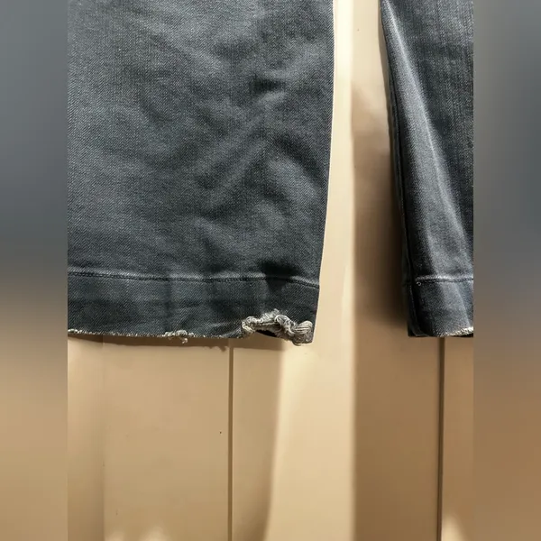 Vintage 7 For All Mankind Ginger Low-Rise Wide Leg Jeans $248MSRP - Image 8