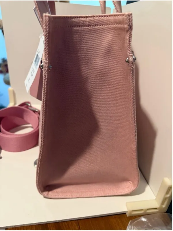 NEW Coach Denim Cargo Tote Ballerina Pink Standard CBG45 NWT - Image 16