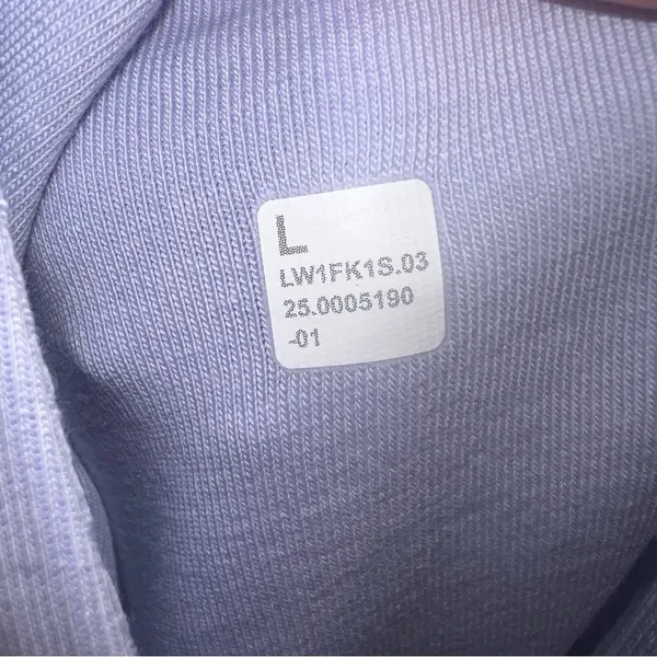 lululemon Softstreme‎ Long Sleeve Half-Zip Dress Lilac Smoke Sz L - Image 15