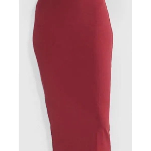 NWOT new Aritzia Dark Ruby Red symbolic dress long sleeve contour dress XS - Image 4