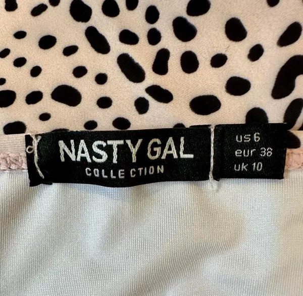 NWT Nasty Gal Dalmatian Bikini Set, Size 6, MSRP $34 - Image 7