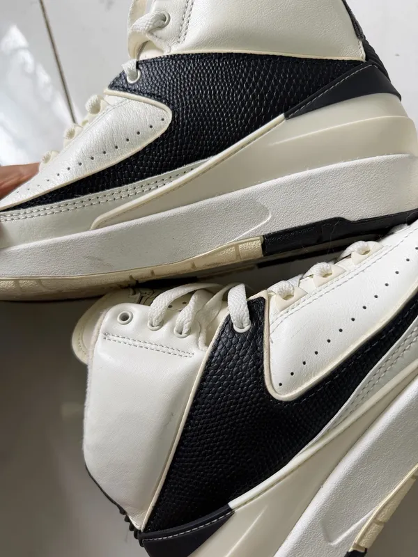 Nike Air Jordan 2 Retro Sail Sneakers - Image 10