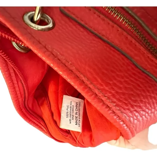 Long Red‎ Shoulder Bag Red - Image 5