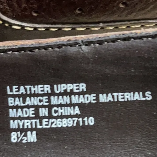 GNW Leather Myrtle Shoes Size 8.5 Medium Brown - Image 5