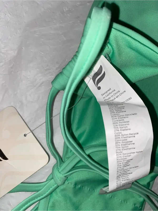 Kids Green One-Piece Swimsuit - Comfortable Strappy Design - Image 4