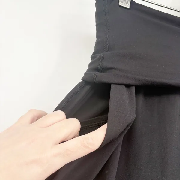 Lululemon Womens Align Foldover Relaxed Harem Jogger Black Nulu Yoga Pants 10 - Image 4