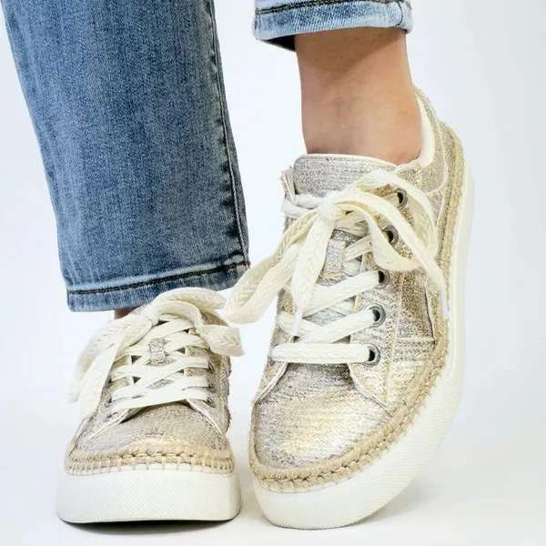 Blowfish Malibu North-shore Espadrille Sneakers Size 8 Medium - Image 2
