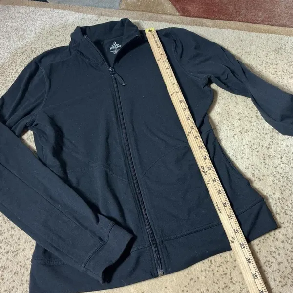Prana Womens Granola Girl Supplex Full Zip Mock Jacket Size M RN124977‎ - Image 3