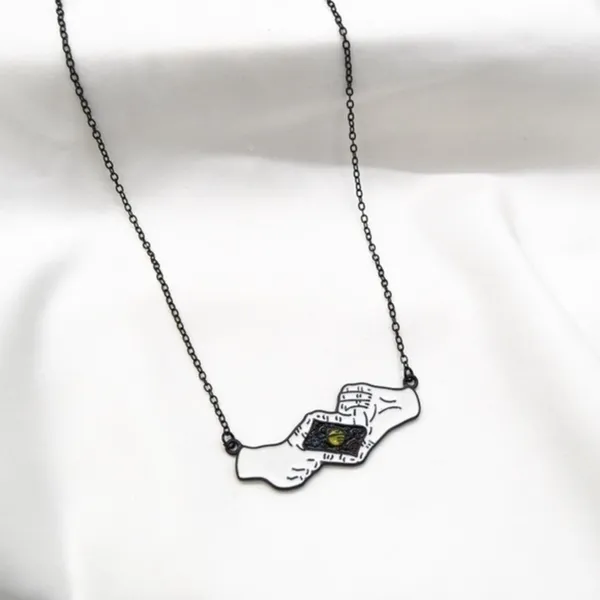Celestial Necklace Black - Image 2