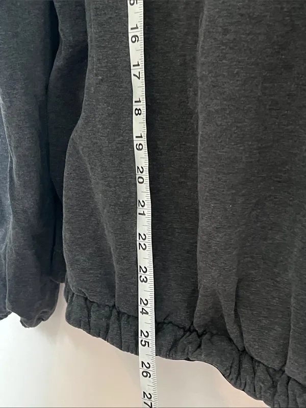 Lululemon After All pullover heathered gray women’s sweatshirt 🔲 - Image 8