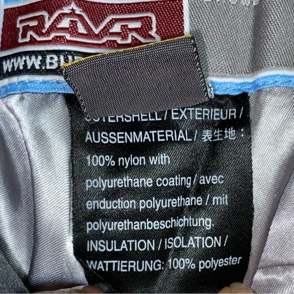 Burton VTG Y2K Womens High Rise Insulated Snowboard Ski Cargo Pants Olive Size S - Image 7