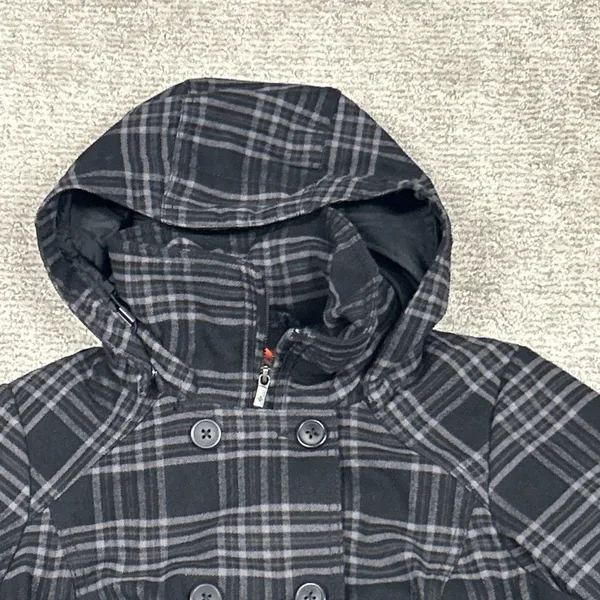 Columbia Jacket Womens Medium Insulated Omniheat Omnishield Belted Hooded Long - Image 6