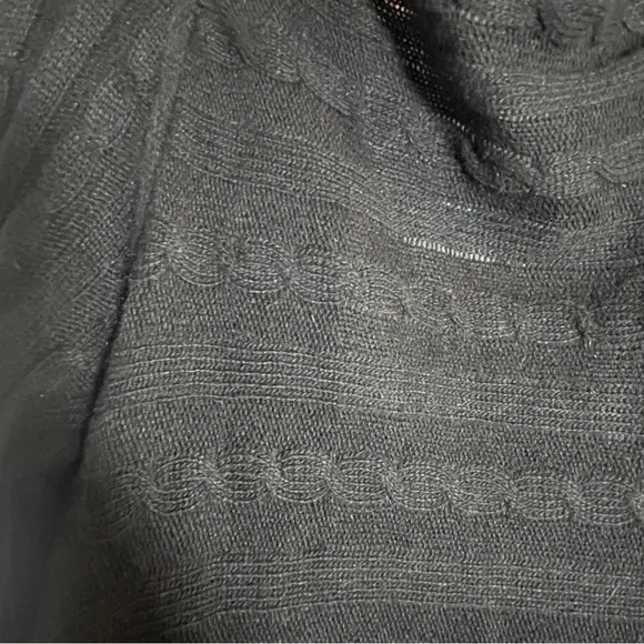 Lauren Ralph Lauren Waterfall Cardigan Womens Sz Medium Wool‎ Rabbit Hair Blend - Image 4