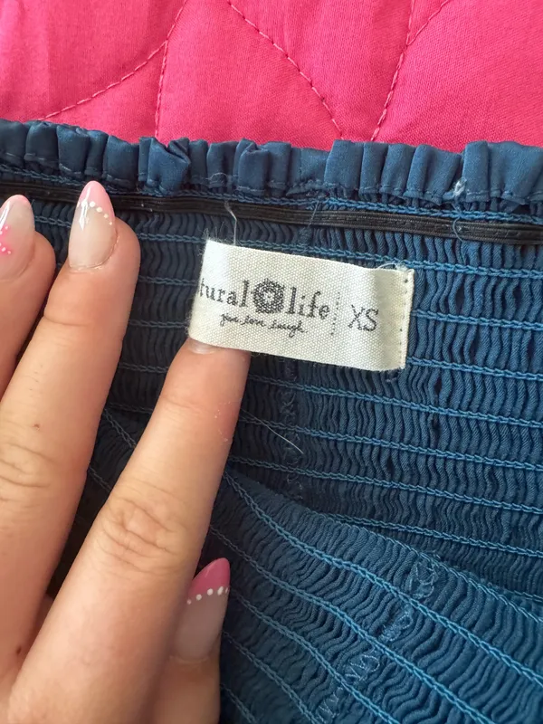 Blue Natural Life Mini Skirt - Image 2