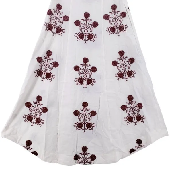 $298 Cactus Flower Embroidered Dress Lazy Bones Combo XS New - Image 7