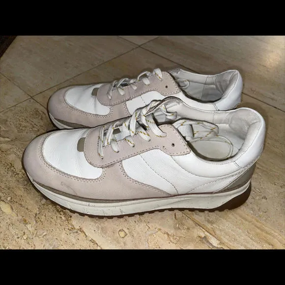 Madewell Kickoff Trainer Sneakers Leather & Ripstop Nylon‎ Women 10 - Image 3