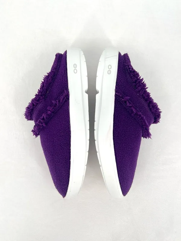 OOFOS OOcoozie Mule Wisteria Plum Purple Recovery Slippers OOfoam W10 EU41 - Image 4