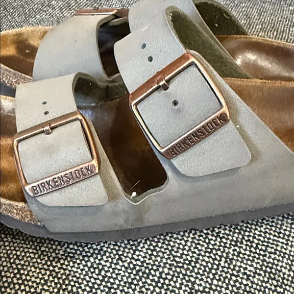 Birkenstock Arizona Brown Sandals Size 38 US 7.5 GUC - Image 3