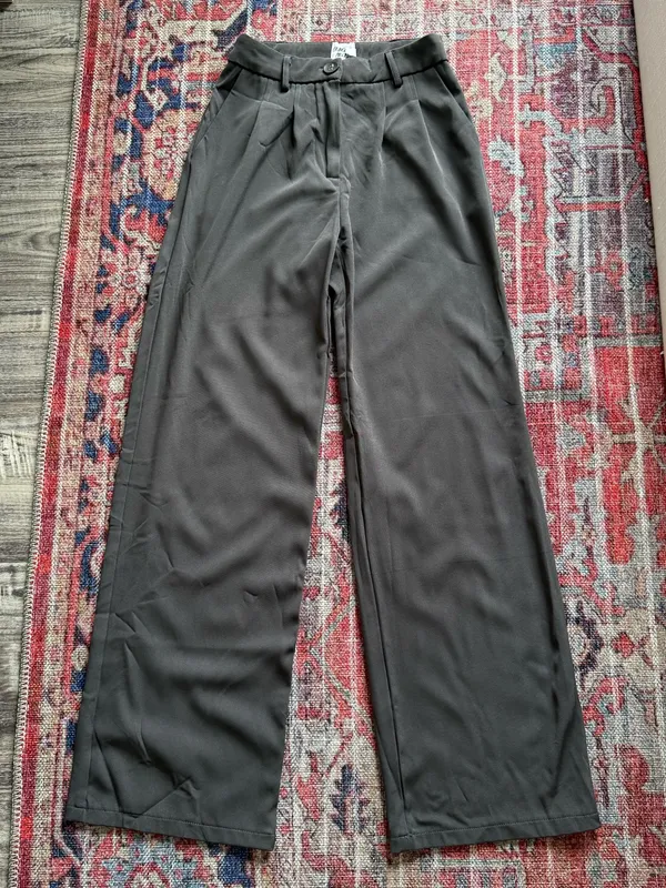 Princess Polly Archer Pants Slate - Image 7