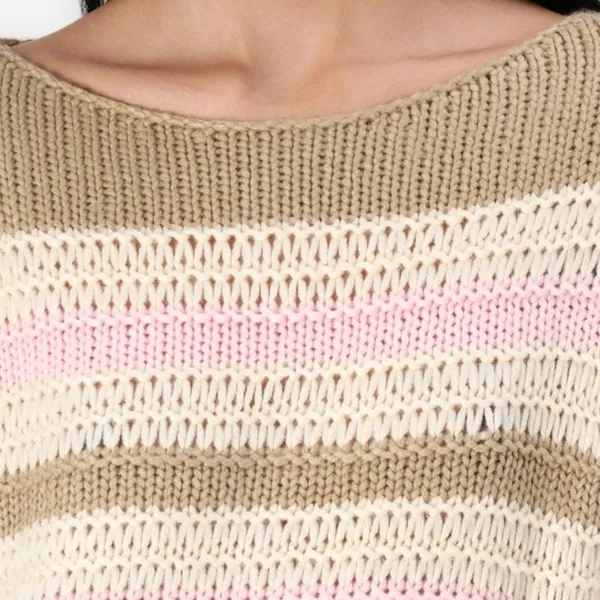 Hollister Co. Slouchy Off-the-Shoulder sweater striped size S - Image 7