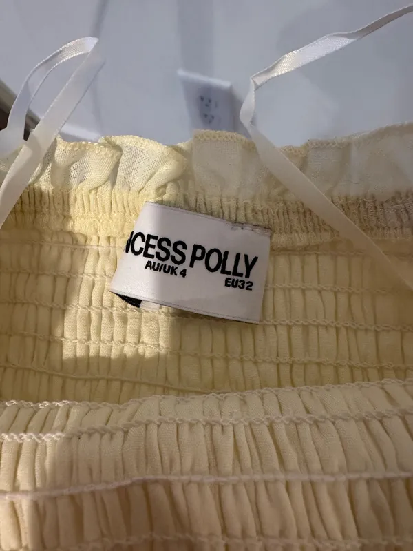 Princess Polly Dress Yellow - Image 2