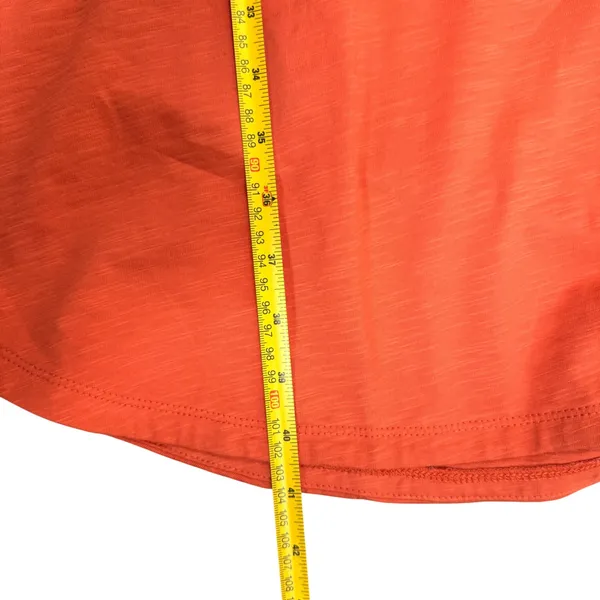 Pact Organic Cotton Drawstring Waist T-Shirt Dress 3/4 Sleeve Pockets Size Large - Image 14