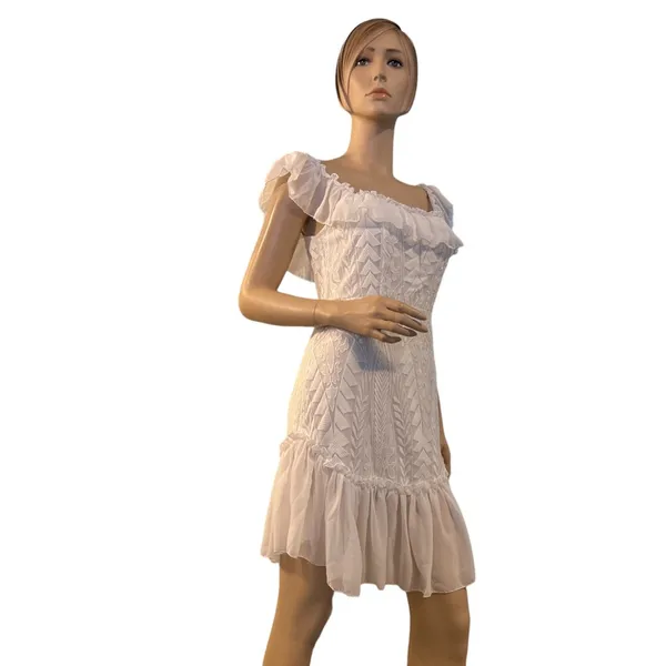 NWT Amelia BETTY DRESS Color White Sz‎ M - Image 5