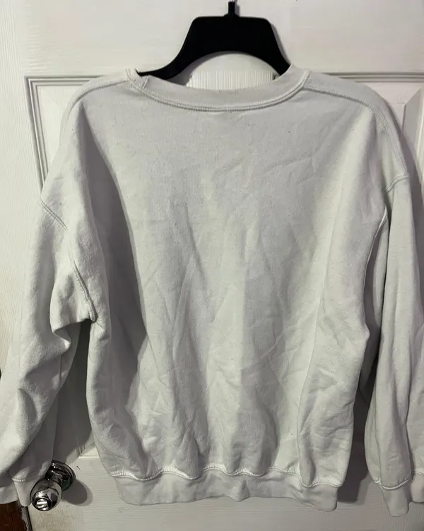 Halloween Crewneck White Size L - Image 3