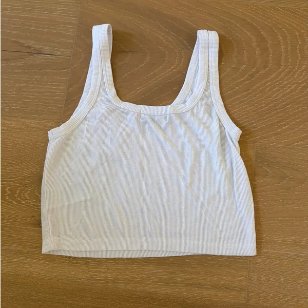 Edikted Cropped Angel Tank Top Heaven Diamond Size S White - Image 4
