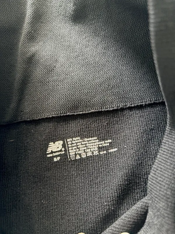 New Balance Black Biker Shorts Ribbed - Image 5