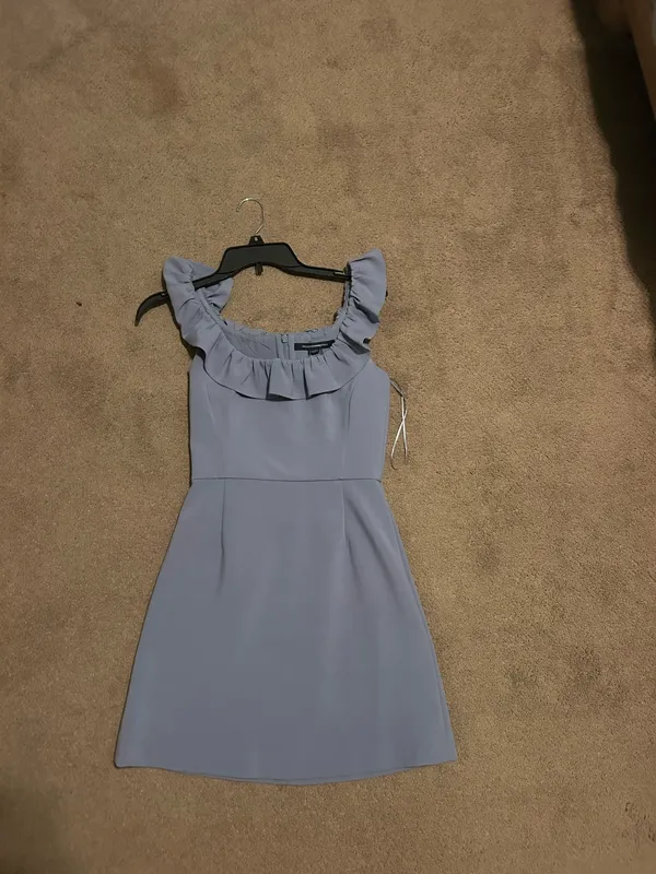 French Connection Blue Mini Dress - Image 2