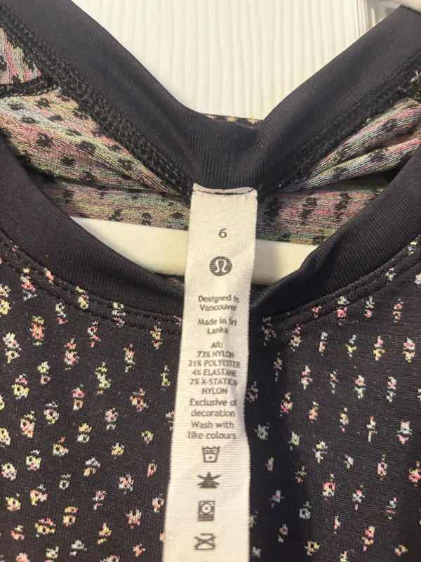 Lululemon Swiftly Short Sleeve 2.0 Black Tech 6 - Image 2