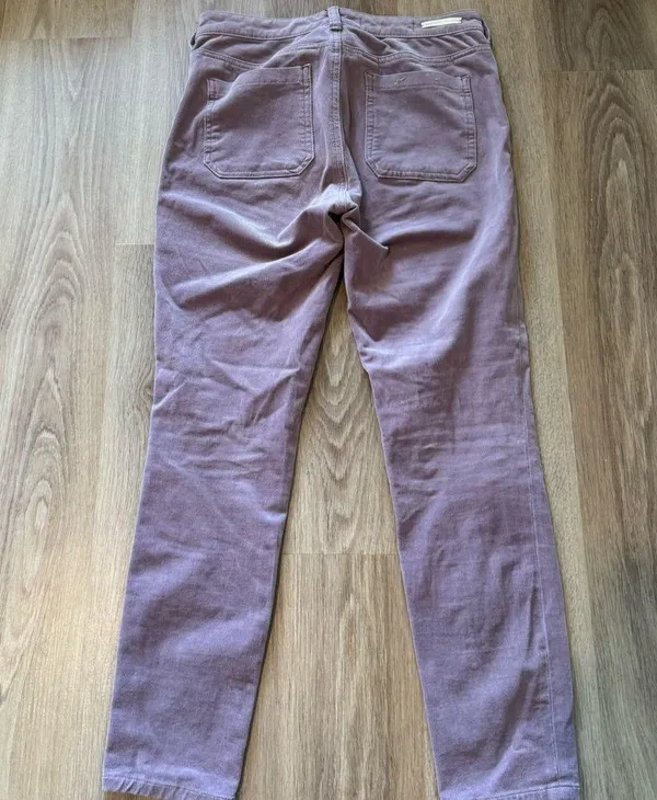 Pilcro And The Letterpress Mauve Straight Leg Pants - Image 4