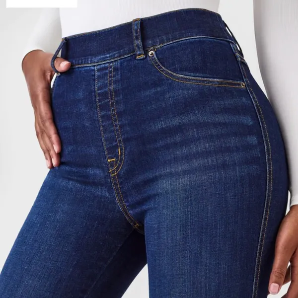 SPANX Flare Jeans‎ Midnight Shade Large - Image 4
