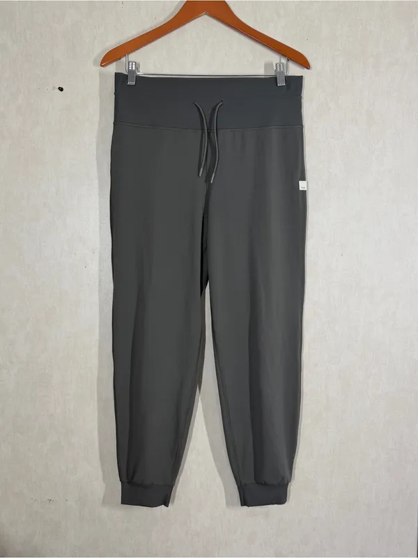Vuori Women’s Daily Jogger Pants Pull On High Rise in Green L - Image 3