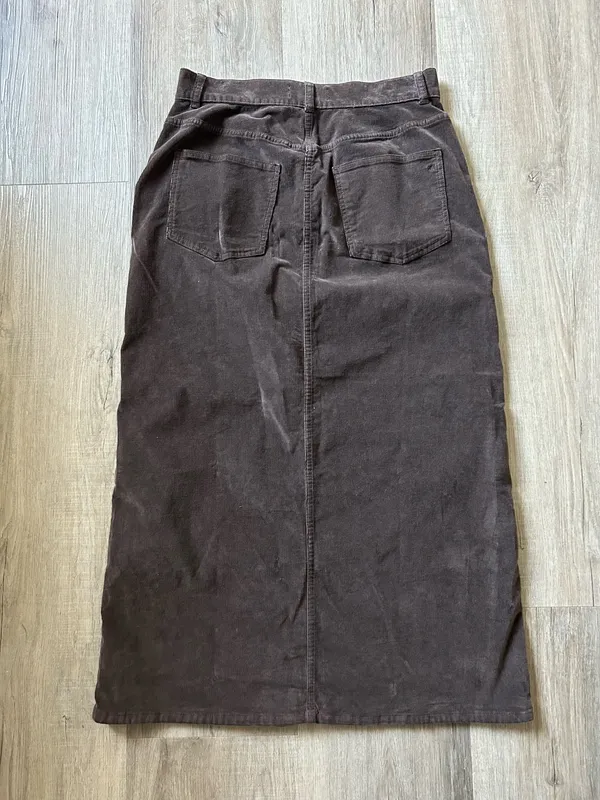 Madewell Corduroy Midi Skirt - Image 4