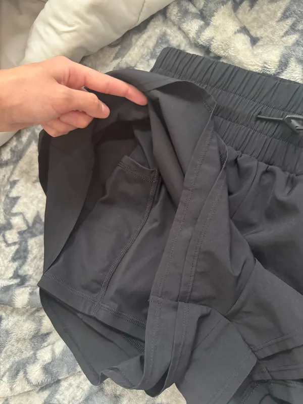 JoyLab Black High-Rise Shorts - Image 4