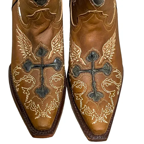Rockin Leather Women’s Brown Western Boot 6.5 - Image 7
