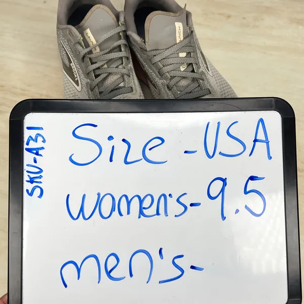 Brooks Launch 10 Grey Pink Running Shoes Womens 9.5 Medium 1203991B179 - Image 8