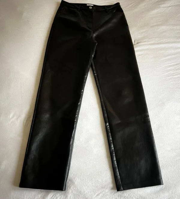 Aritzia Wilfred Leather Pants - Image 2