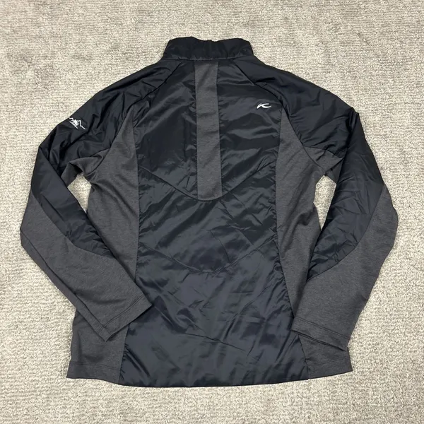 KJUS Radiation Jacket Womens XL 42 Black Full Zip Pockets Lightweight Golf New - Image 7