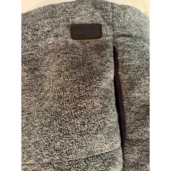 Lauren Ralph Lauren Gray Fleece Vest Womens 2X Full Zip Sherpa Cozy Quiet Luxury - Image 6