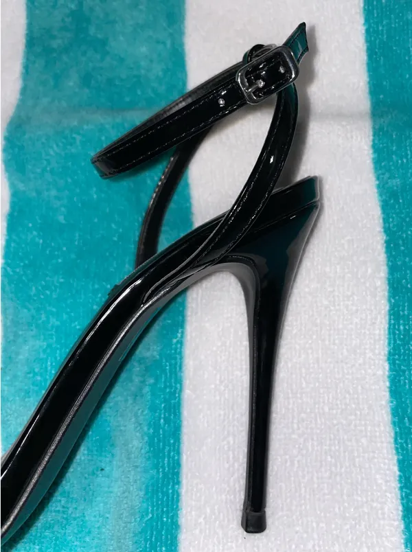 Steve Madden Bradshaw Heels Black Bow - Image 8