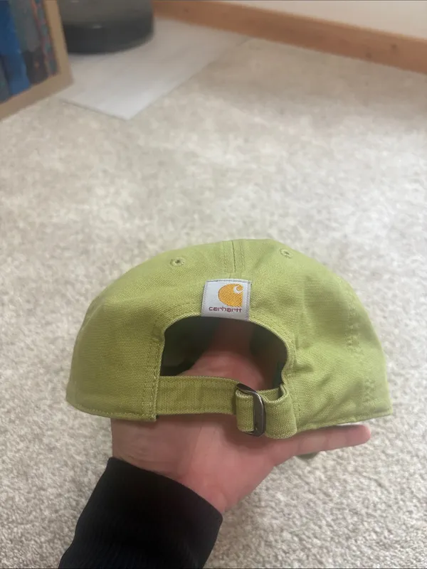 Carhartt One Size Fits Most Green Baseball Hat New With Tags - Image 3