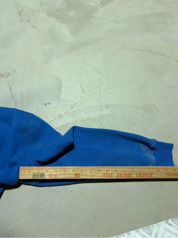 White fox boutique Blue Hoodie Sweatshirt vol 3 s/m - Image 8