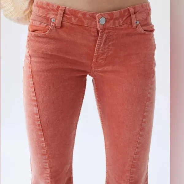 BDG Corduroy Extreme Flares Orange Bell Bottoms Retro - Image 4