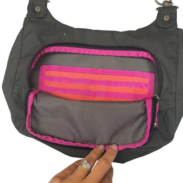 REI Co-op‎ Shoulder Bag Grey Handbag Purse Outdoor Athleisure - Image 5